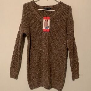Adrienne Vitadini Women’s Cable-knit Sweater NWT